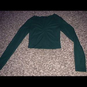 long sleeve crop